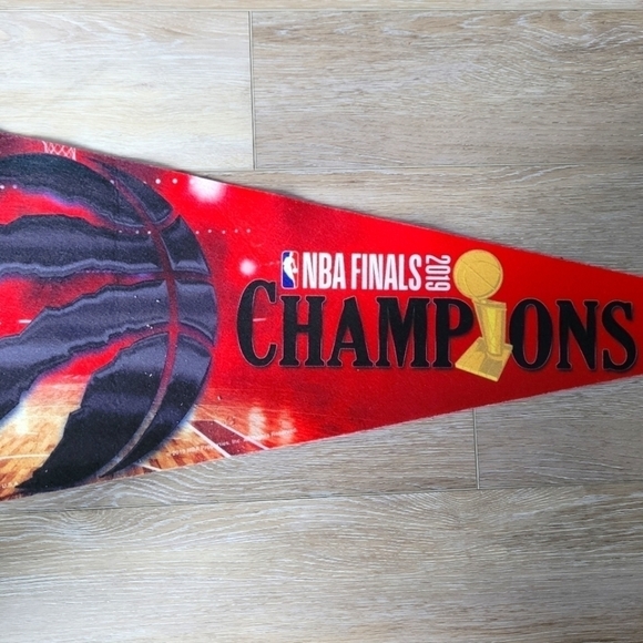 Toronto Raptors 2019  NBA Championship Pennant (Felt Material) - Picture 2 of 2
